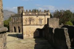 Royal Enclosure - Yohannes I Castle and Chancellery (behind)