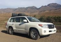 Toyota Landcruiser 200 V8, our luxury SUV