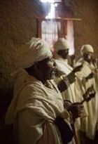 Priest chanting Lalibela