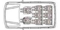 Seat plan Toyota Landcruiser 200 V8
